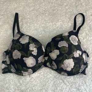Black and white floral Vince Camuto bra 36C